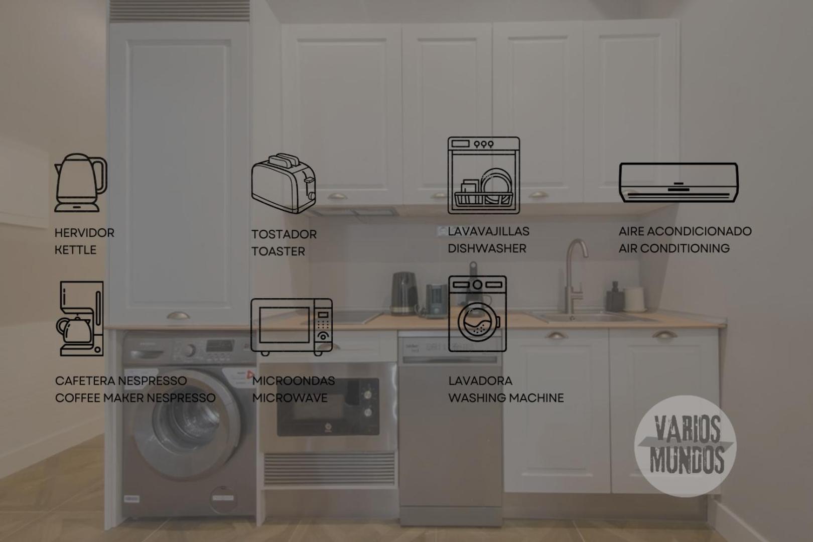 Super Nice Apt Para 10Pax En Malasana-Centro E3 Madrid Eksteriør billede